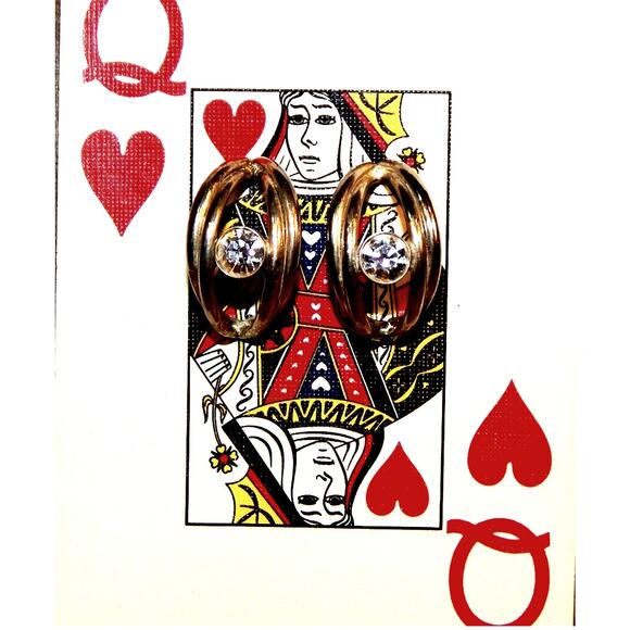 Vintage Classic Brilliant Sparkle Earrings - Picture 6 of 8